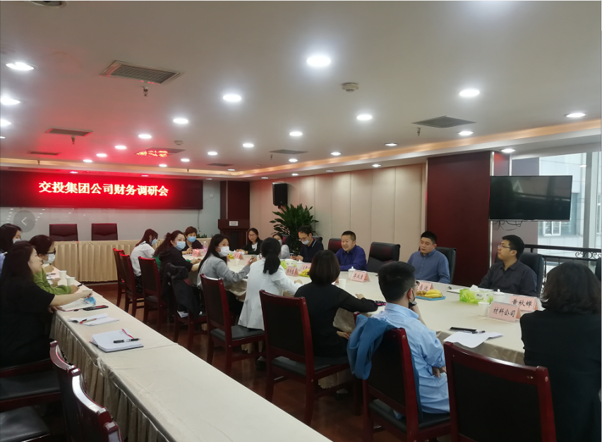 集團公司財務管理部（資金中心）到公司開展財務調(diào)研會