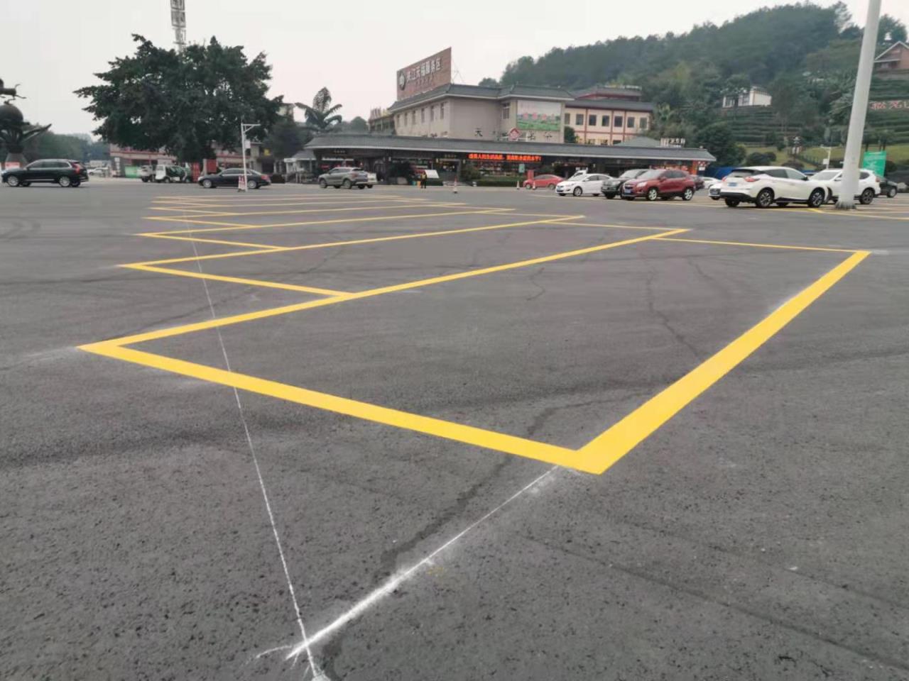 成樂高速天福服務區升級改造工程完工