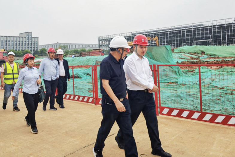 交建集團黨委委員、紀委書記吳鵬飛 督導檢查定點包保責任單位安全生產、環境環保及防災減災工作